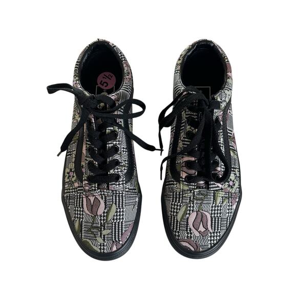 Vans Old Skool Stackform Sneaker Shoes Platform Floral Tapestry Women’s Size 5.5 - Picture 2 of 5